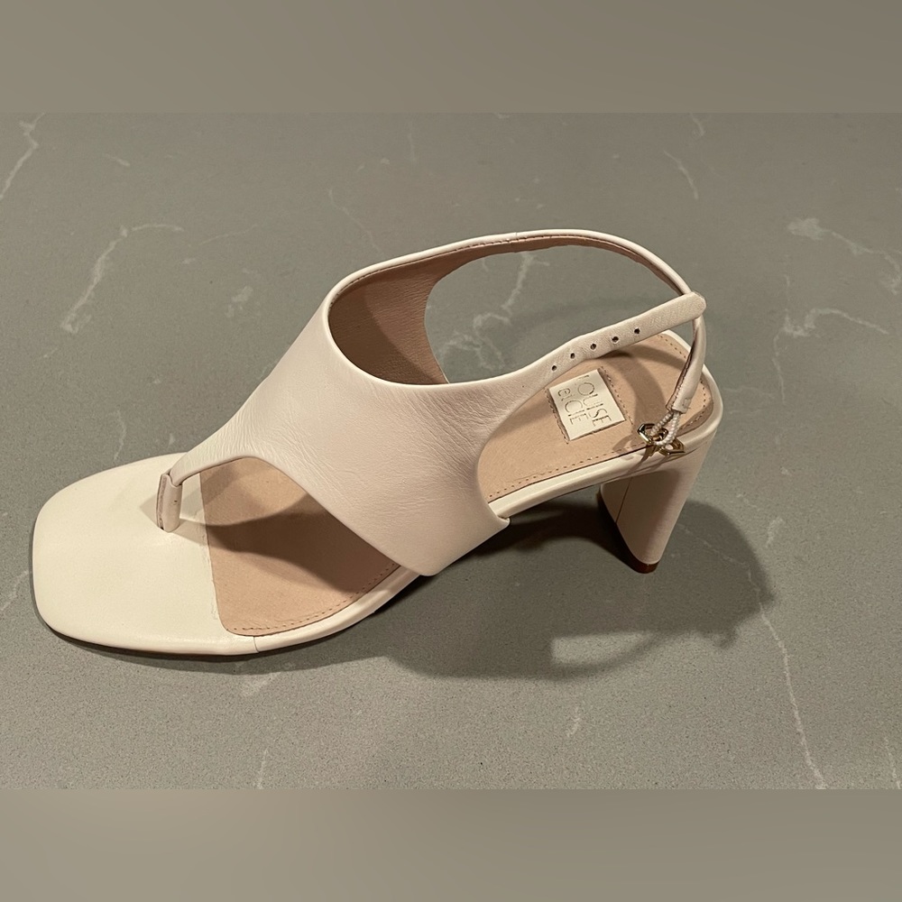 Louise et Cie Cream Heeled Sandals